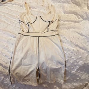 WeWoreWhat white workout romper